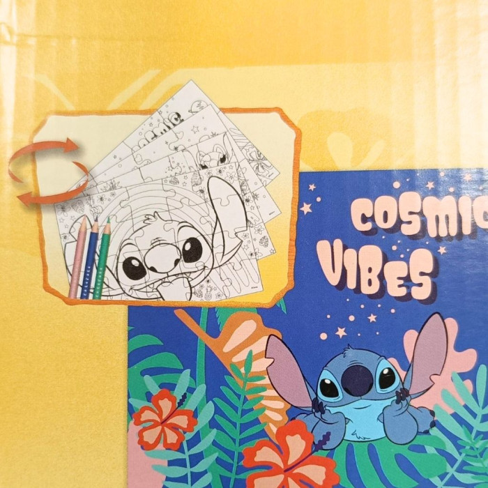 STITCH SET DE 4 ROMPECABEZAS + 3 AÑOS DISNEY