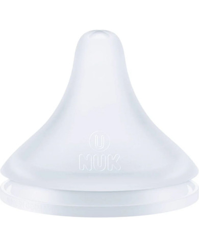 NUK PERFECT MATCH TETINA SILICONE  TAMANHO M (+3 MESES) x2