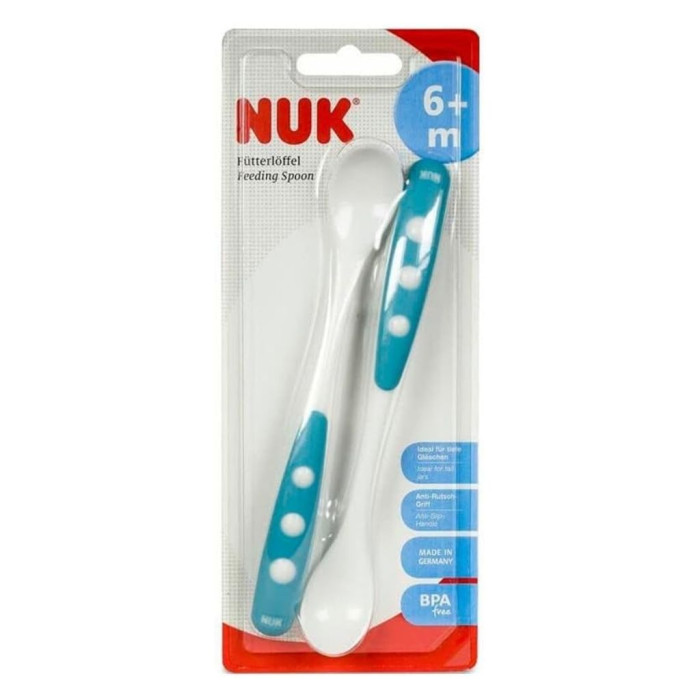 NUK COLHER EASY LEARNING AZUL 2 UNID