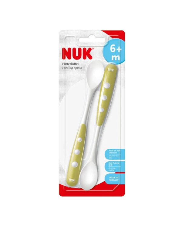 NUK COLHER EASY LEARNING VERDE 2 UNID