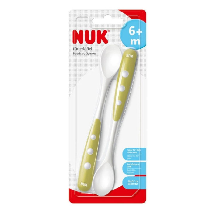 NUK COLHER EASY LEARNING VERDE 2 UNID