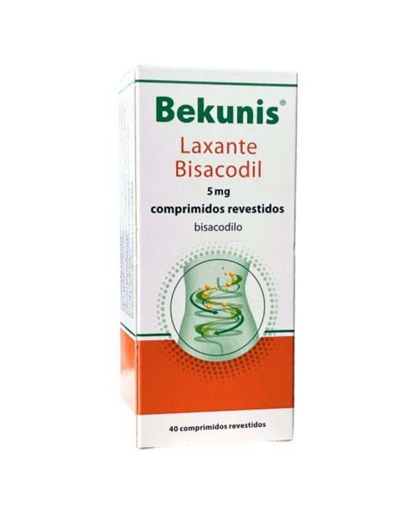 BEKUNIS LAXANTE BISACODIL 5MG 40 COMPRIMIDOS