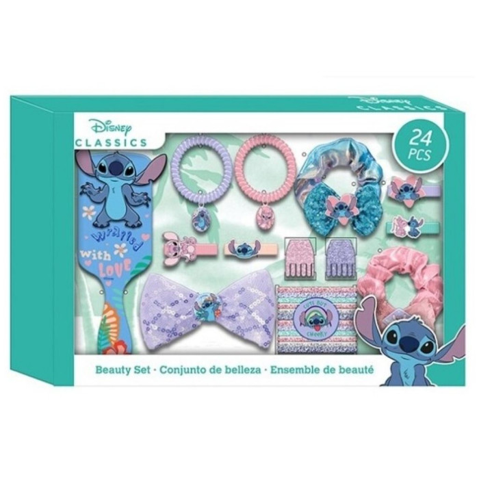 STITCH CONJUNTO DE 24 PEÇAS DE JOIAS E ACESSÓRIOS