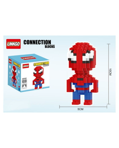 BLOCOS DE CONSTRUÇÃO SPIDERMAN 68102 LINKGO