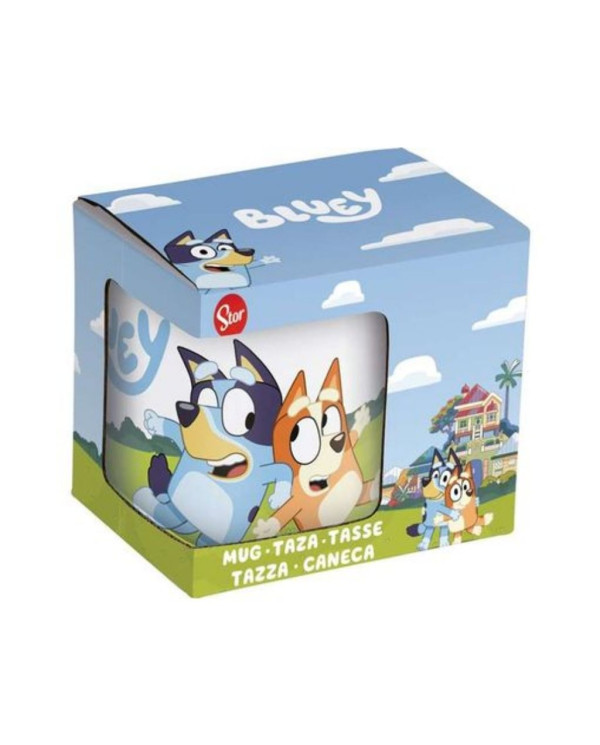 TAZA DE CERÁMICA BLUEY AND BINGO 325ML