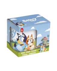 TAZA DE CERÁMICA BLUEY AND BINGO 325ML