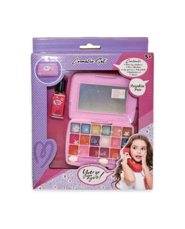 ESTOJO DE MAQUIAGEM YOU GO GIRL 5+ ANOS