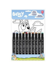 BLUEY CONJUNTO PINTAR COM NUMEROS +4 ANOS