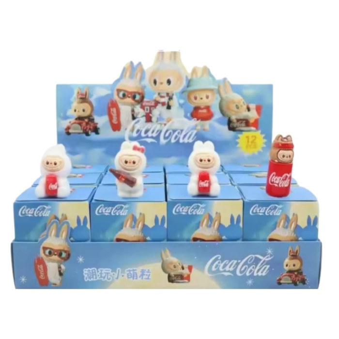 LABUBU COCA COLA FIGURA MINIATURA 1 UNIDADE ENVIO ALEATÓRIO