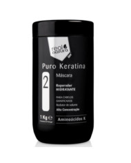 MASCARILLA DE QUERATINA PURA SIN SAL REAL NATURA 1KG
