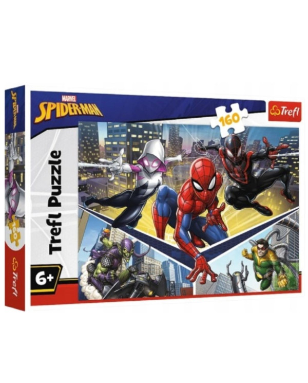 PUZZLE SPIDERMAN MARVEL TREFL 6+ 160 PEÇAS