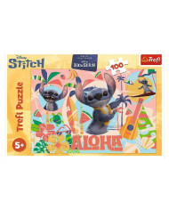 PUZZLE LILO & STITCH ALOHA 100 PEÇAS +5 ANOS TREFL