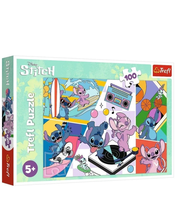 PUZZLE STITCH +5 ANOS 100 PEÇAS TREFL
