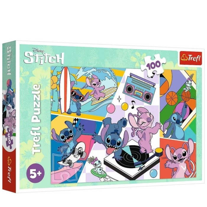 PUZZLE STITCH +5 ANOS 100 PEÇAS TREFL