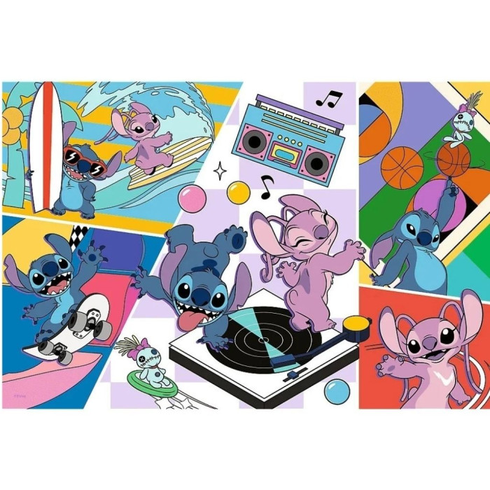 PUZZLE STITCH +5 ANOS 100 PEÇAS TREFL