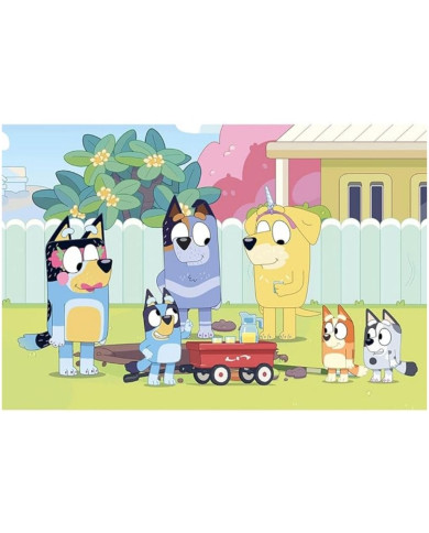 PUZZLE BLUEY 100 PEÇAS + 5 ANOS TREFL