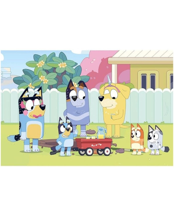 PUZZLE BLUEY 100 PEÇAS + 5 ANOS TREFL