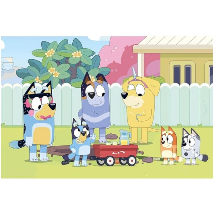 PUZZLE BLUEY 100 PEÇAS + 5 ANOS TREFL