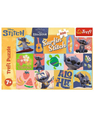 PUZZLE LILO & STITCH SURFING STITCH +7 ANOS 200 PEÇAS TREFL