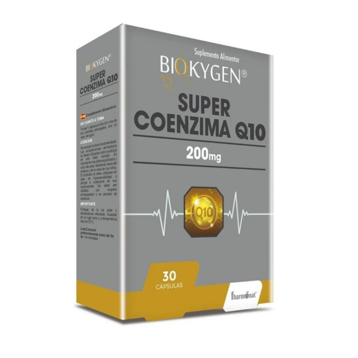 BIOKYGEN SUPER COENZIMA Q10 200MG 30 CÁPSULAS