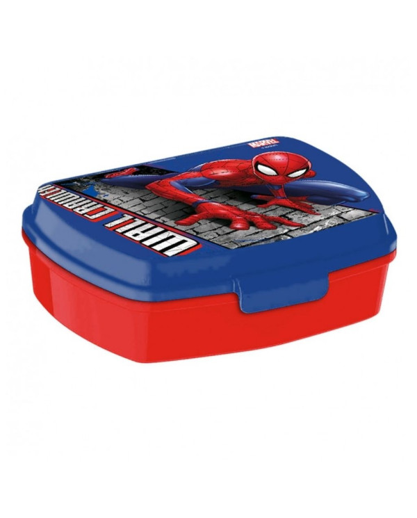 SET DE SANDWICHERA Y BOTELLA DE AGUA DE SPIDERMAN (2 PIEZAS)