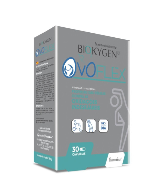 BIOKYGENE OVOFLEX - 30 CÁPSULAS – FHARMONAT