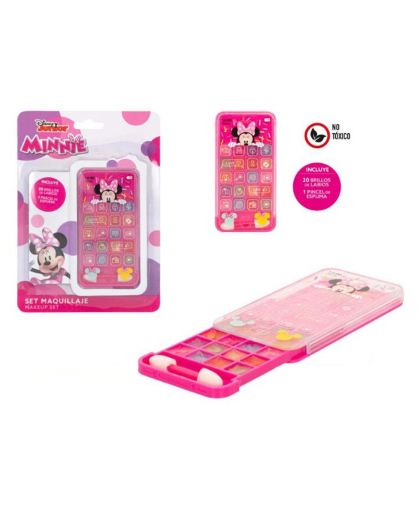 MINNIE CONJUNTO DE 20 BRILHOS DE LABIOS COM PINCEL
