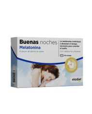 ELADIET BUENAS NOCHES MELATONINA 30 COMPRIMIDOS