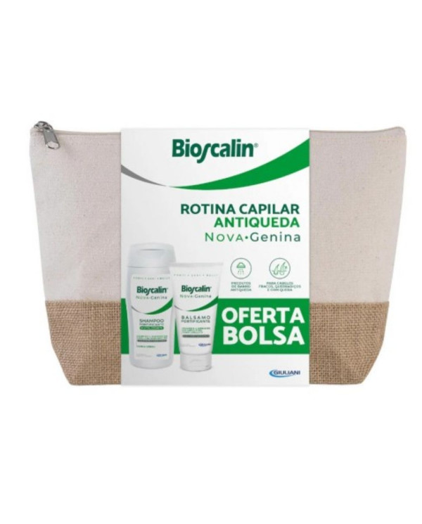 BIOSCALIN ROTINA CAPILAR ANTIQUEDA NOVA GENINA FORTIFICANTE + OFERTA BOLSA