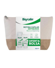 BIOSCALIN ROTINA CAPILAR ANTIQUEDA NOVA GENINA FORTIFICANTE + OFERTA BOLSA