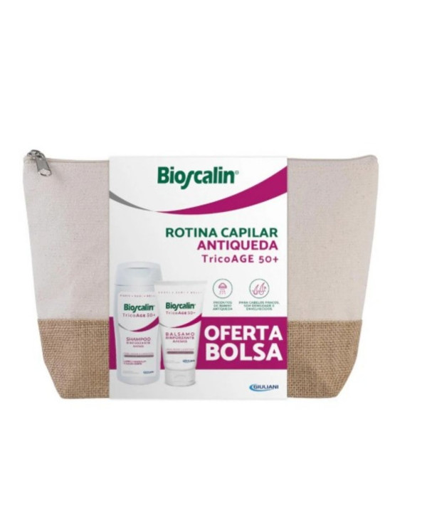 BIOSCALIN ROTINA CAPILAR ANTIQUEDA TRICOAGE 50+ FORTIFICANTE + OFERTA BOLSA