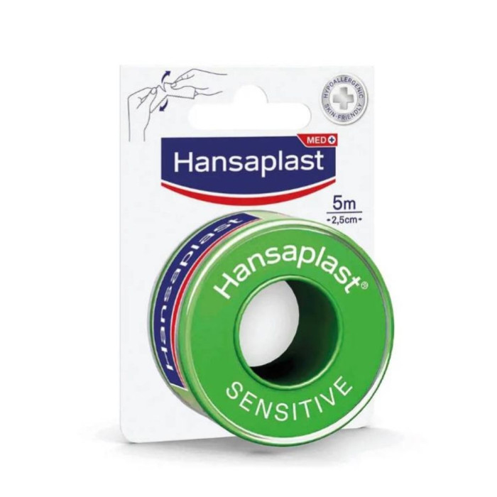 HANSAPLAST FITA ADESIVA SENSITIVE 5mx2,5cm