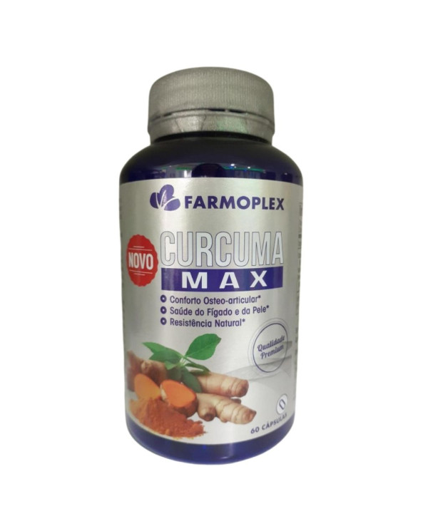 CURCUMA MAX 60 CAPSULAS FARMOPLEX