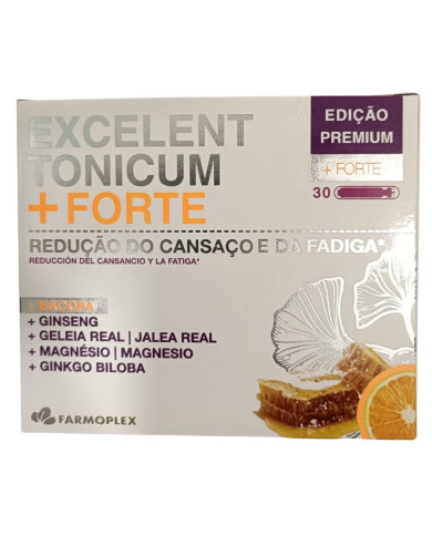 EXCELENT TONICUM + FORTE PREMIUM FARMOPLEX 30 AMPOLAS
