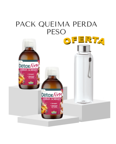 Quemador de grasa Detoxlim 500 ml x 2