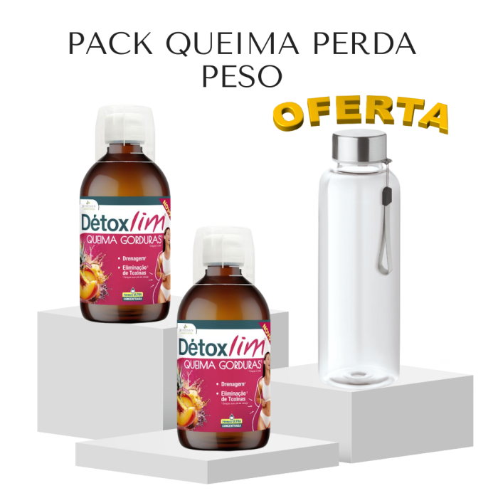 Quemador de grasa Detoxlim 500 ml x 2