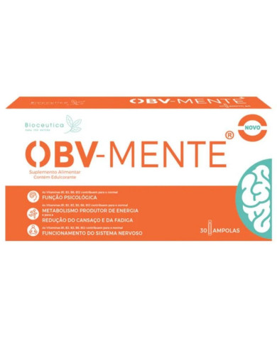 OBV-MENTE – 30 ampolas – Bioceutica