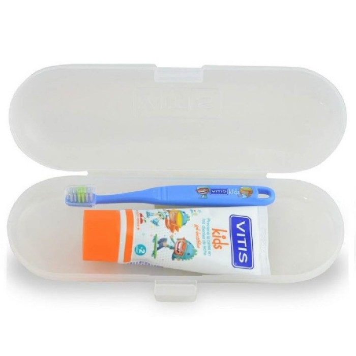 VITIS KIDS PACK ESCOVA + PASTA 50ML OFERTA ESTOJO