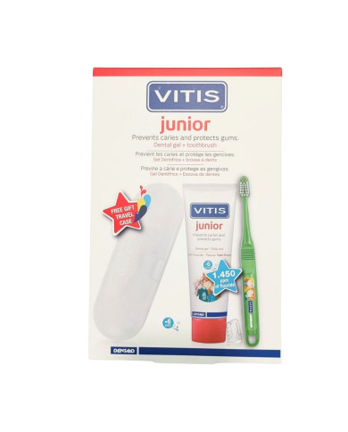 VITIS JUNIOR PACK ESCOVA + PASTA 50ML OFERTA ESTOJO