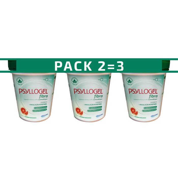 PSYLLOGEL LARANJA SANGUINEA FRASCO 3x170g