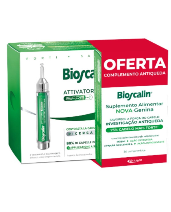 AMPOLLA ACTIVADOR CAPILAR BIOSCALIN 10ML + 30 COMPRIMIDOS GRATIS