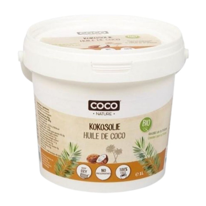 Aceite de coco orgánico desodorizado – 1000 ml – Coco Nature