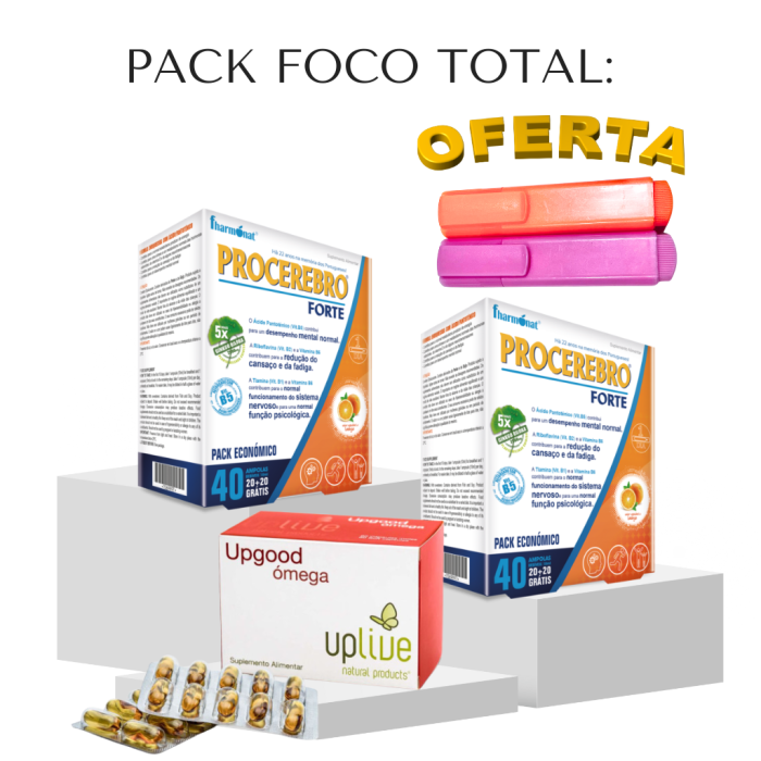 PAQUETE DE CONCENTRACIÓN TOTAL PHARMAVIDA - MENTE ACTIVA