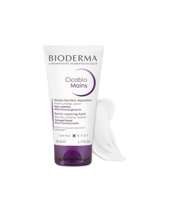 BÁLSAMO REPARADOR DE MANOS BIODERMA CICABIO 50ML