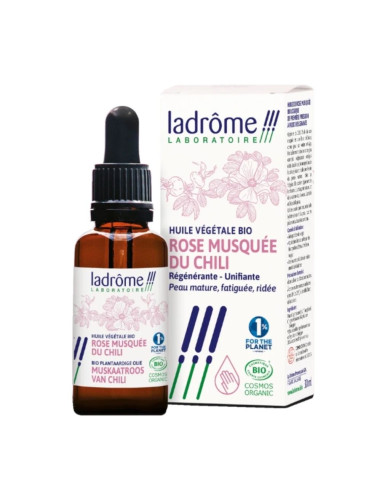 ACEITE VEGETAL ORGÁNICO DE ROSA MOSQUETA DE CHILE – 30ML – LADRÔME