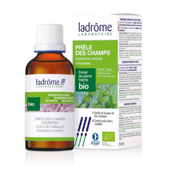 Extracto de cola de caballo Equisetum orgánico 50 ml Ladrom