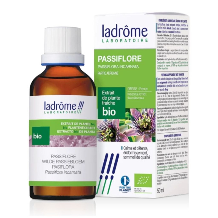 EXTRATO DE PASSIFLORA INCARNATA BIO 50ML LADROME