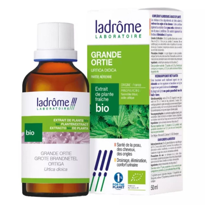 Extracto de ortiga orgánico 50 ml Ladrome