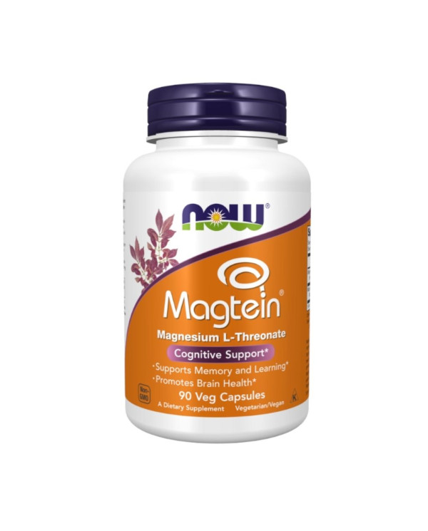 NOW MAGTEIN - L-TREONATO DE MAGNESIO - 90 CÁPSULAS