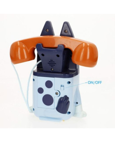 TELÉFONO INTERACTIVO BLUEY CON LUCES Y SONIDOS 18M+